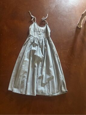 laura gotti linen dress Laura Gotti / Made in Italy / White Long PURE LINEN DRESS